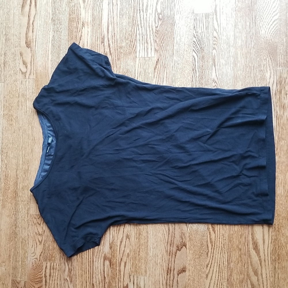 (XS) Bench. Viscose/Cotton Blend T-Shirt Loose Fit Layered Activewear Athleisure